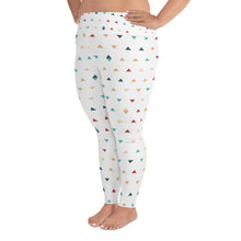 Cargar imagen en el visor de la galería, Leggins talla grande all over