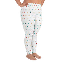 Cargar imagen en el visor de la galería, Leggins talla grande all over