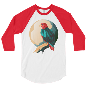 Camiseta media manga raglán Águila