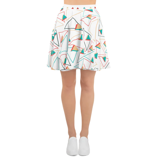 Printful Falda skater all over