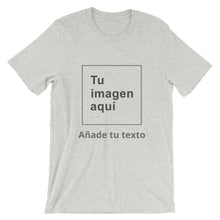 Cargar imagen en el visor de la galería, Añade tu texto - Camiseta unisex personalizada