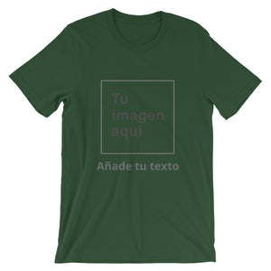 Añade tu texto - Camiseta unisex personalizada