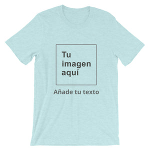 Añade tu texto - Camiseta unisex personalizada