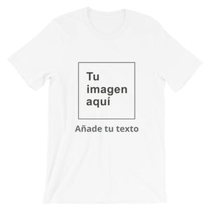 Añade tu texto - Camiseta unisex personalizada