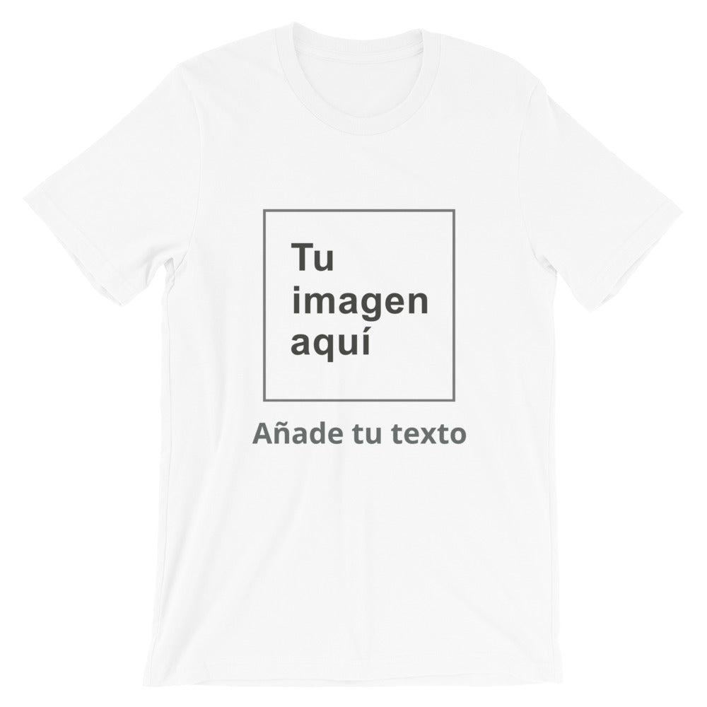 Añade tu texto - Camiseta unisex personalizada